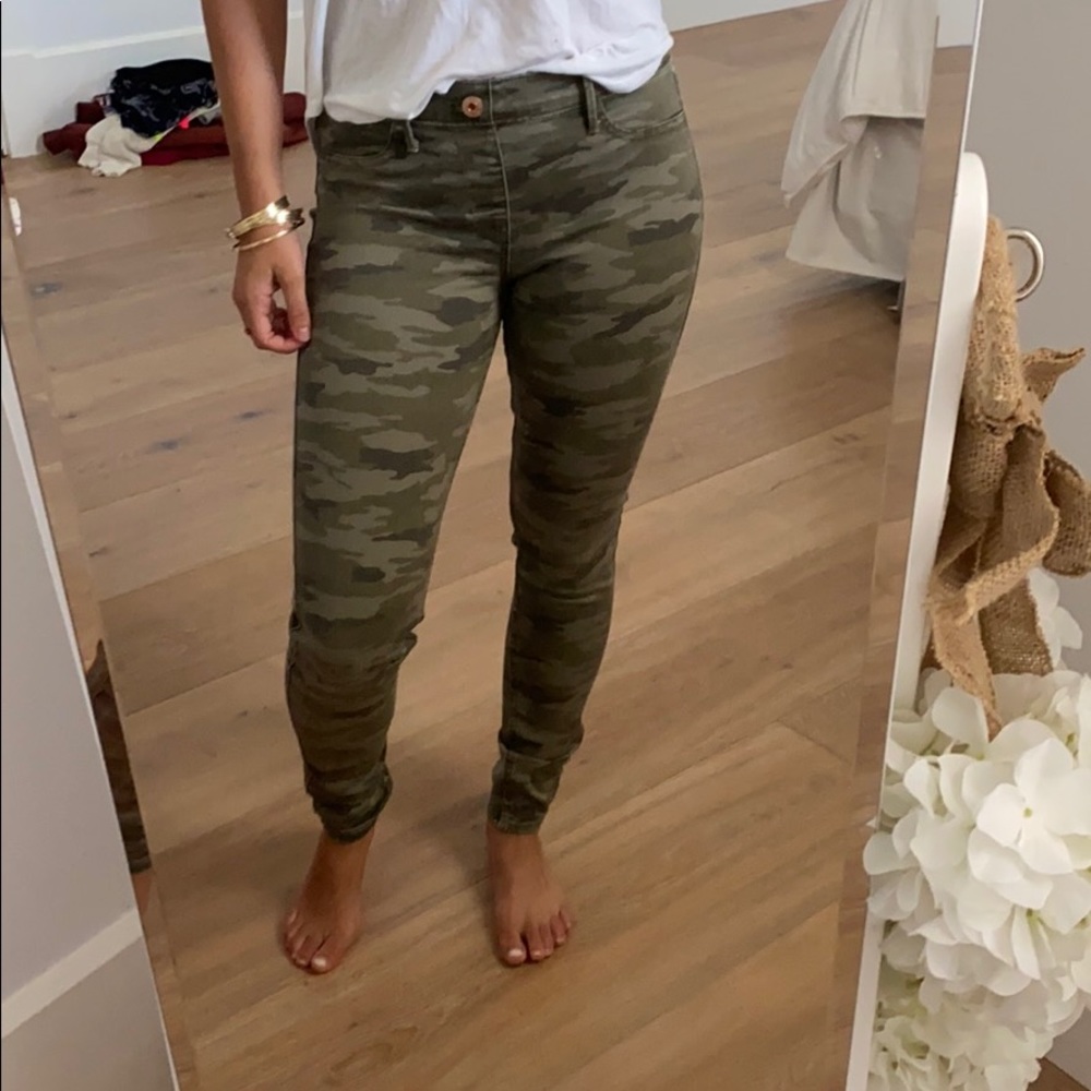 Camo jeggings